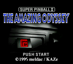 Super Pinball II box art for Super Famicom